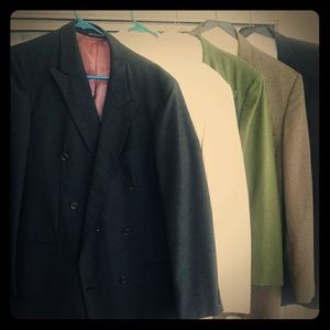5 Name Brand Suit Jackets